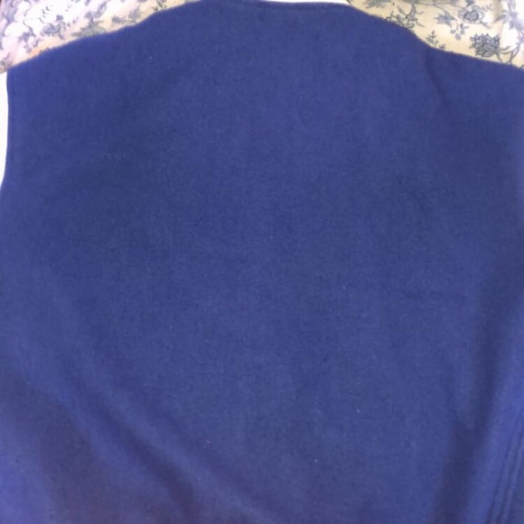 Vintage 70s 80s automobile bomber blue jacket - Picture 3 of 3